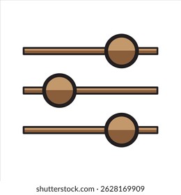 ICON INDICATIONS OF SENSITIVITY TO A DEVICE'S SIGNAL
