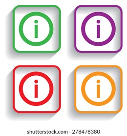 icon of info sign 