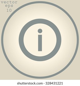  icon of info sign 