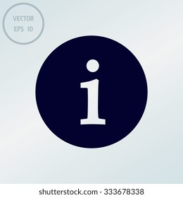 icon of info sign 