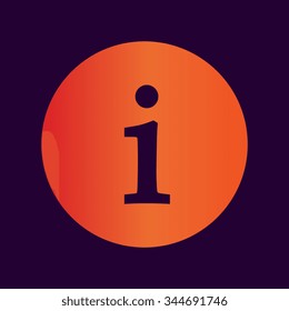 icon of info sign 