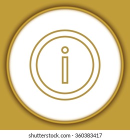 icon of info sign 