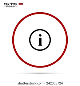 icon of info , vector, EPS 10