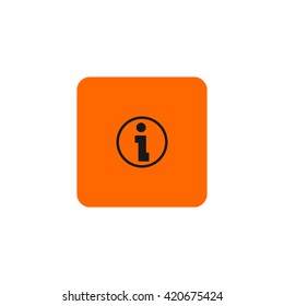Icon information in the form of the letter "I".