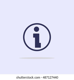 Icon information in the form of the letter "I".