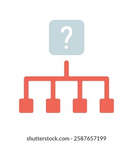 Icon a inquiry, isolated against a clean background.
