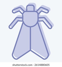 Icon Insect. related to Insects symbol. two tone style. design editable