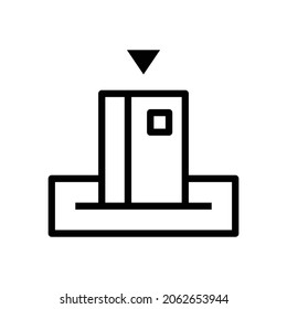 icon for insert flat design