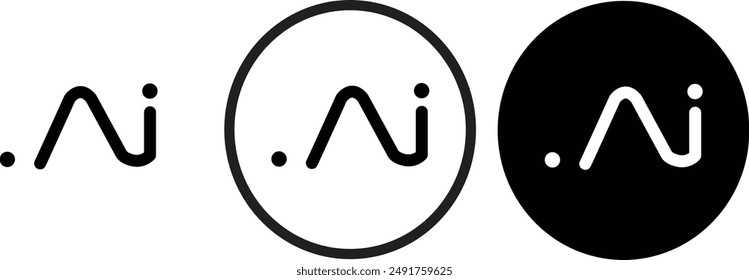 icon insights black outline logo for web site design 
and mobile dark mode apps 
Vector illustration on a white background