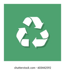 Icon inspired by recycling