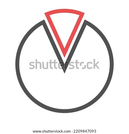Icon installment payment for goods installments credit circle segment