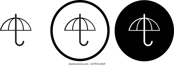 icon insurance black outline for web site design 
and mobile dark mode apps 
Vector illustration on a white background