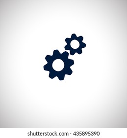 The icon of interaction between objects. It also illustrates the process of doing any actions. 
