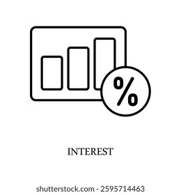 Icon a interest, isolated against a clean background.