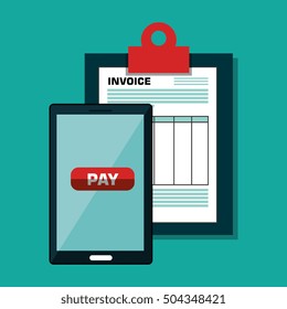 icon invoice design