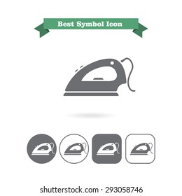 Icon of iron with cord 