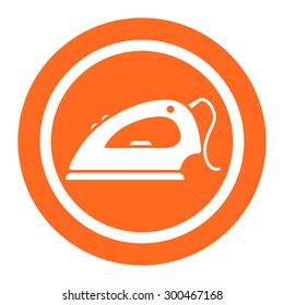 Icon of iron with cord 