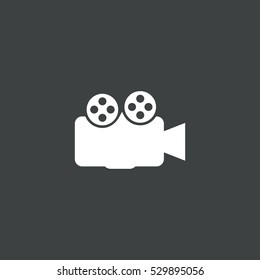 icon isolated on black background
