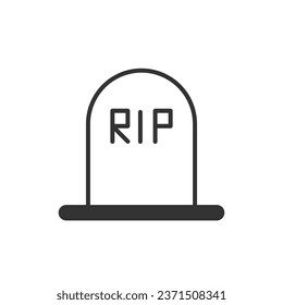 icon isolated on white background. Halloween symbol modern, simple, vector, icon for website design, mobile app, ui. Vector Illustration