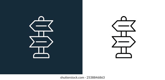   icon isolated on white and black colors.  outline linear vector icon from stock market collection for mobile apps, web and
