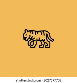 Icon Isolated On Yellow Background