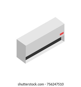 icon isometric air conditioner