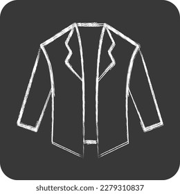 Icon Jacket. related to Black Friday symbol. shopping. simple illustration