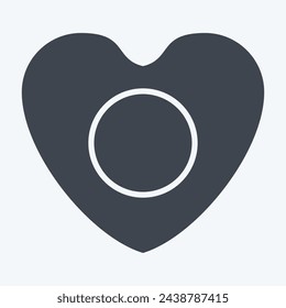 Icon Japan. related to Japan symbol. glyph style. simple design illustration.
