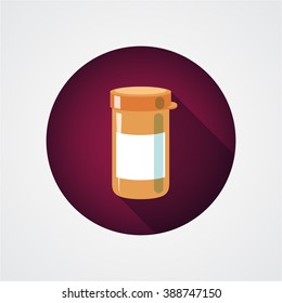 icon jar for tests or medications