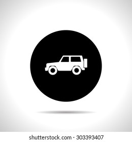 icon of jeep