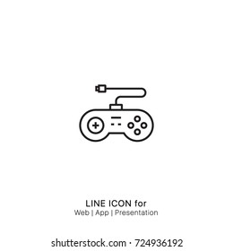 Icon Joystick graphic design single icon vector