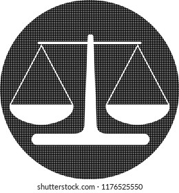 icon of the justice scale