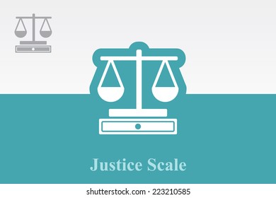 Icon of Justice Scale
