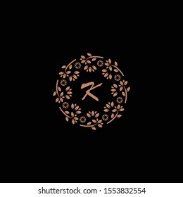 ICON K LOGO DESIGN TEMPLATE ELEMENTS
