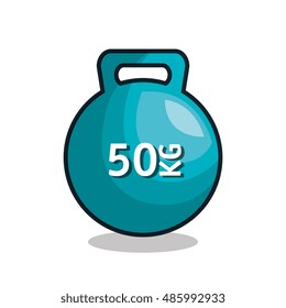 icon kettlebell exercise gym design
