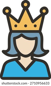 icon, king, queen, element, illustration, kingdom, set, design, vector, authority, award, insignia, princess, signs, silhouette, wealth, aristocracy, coronation, crown, elegance, 