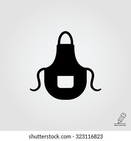 Icon of kitchen apron