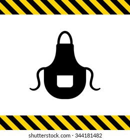 Icon of kitchen apron