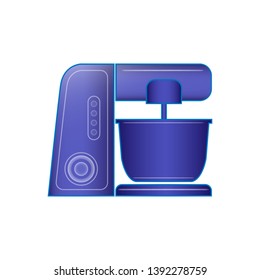 The icon is a kitchen color, can be used as a designation of small kitchen appliances in an online store, or used on advertising banners on the Internet.