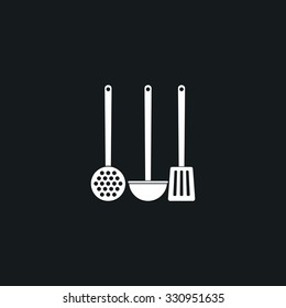 Icon of kitchen utensils.