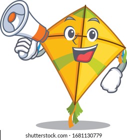 An icon of kite holding a megaphone