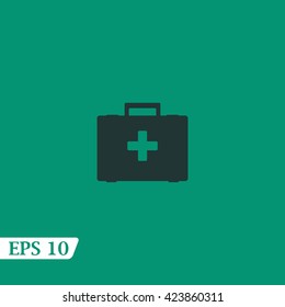 Icon kits, first aid.
