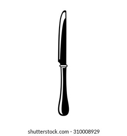 icon knife place setting tableware flatware