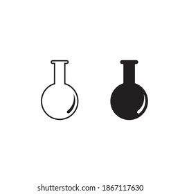 Icon lab logo for medial healthcare vector