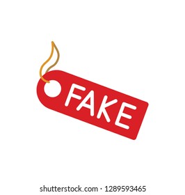 Icon, Label, Fake, Copy, Forgery