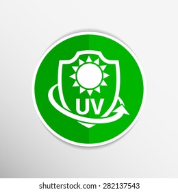  Icon, Label or Sticker Anti UV protection.
