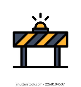 icon Labor Day with concept under construction signage. editable file, vector illustration.