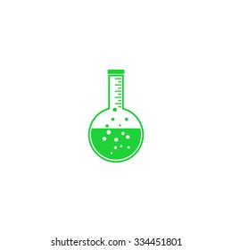 Icon laboratory glass.