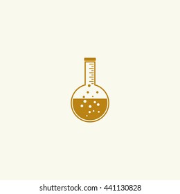 Icon laboratory glass.