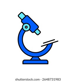 Icono de un laboratorio, aislado contra un fondo limpio.